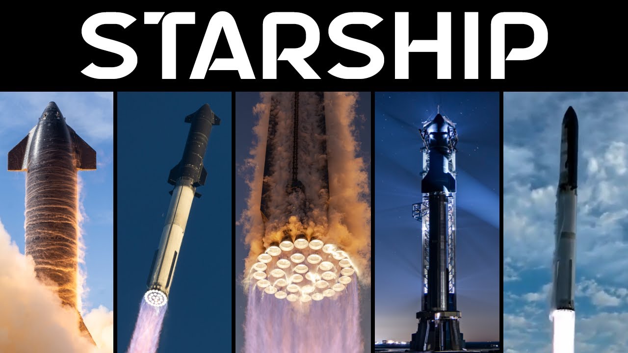 Rocket Launch Compilation - Starship (SN5 - IFT3)