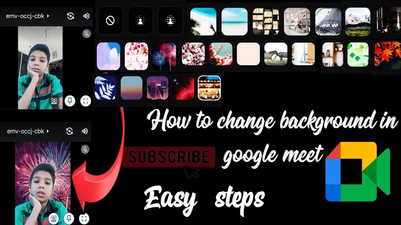 How to change background in google meet in Malayalam || My Talk Media ||