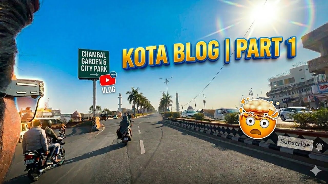 Kota Vlog Part 1 😂 Full Enjoy And Masti 👍🏻