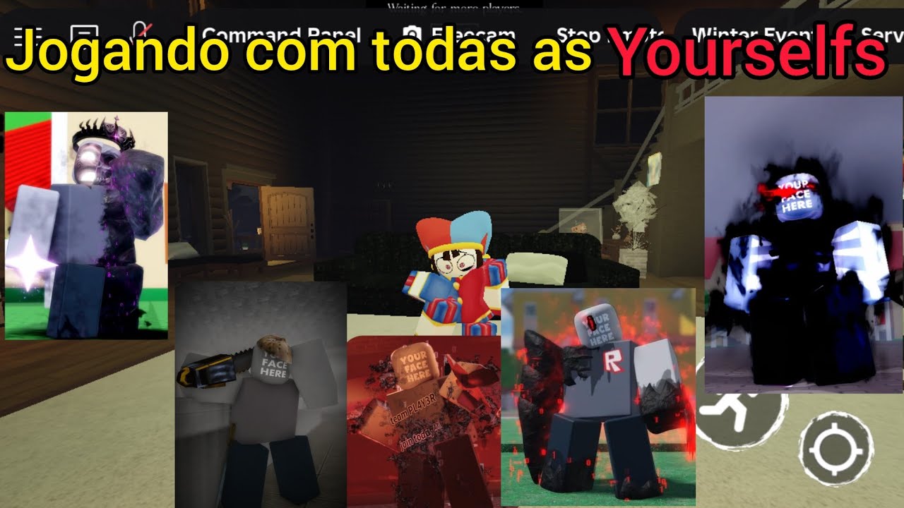 Jogando com todas as yourselfs(de pomni) 