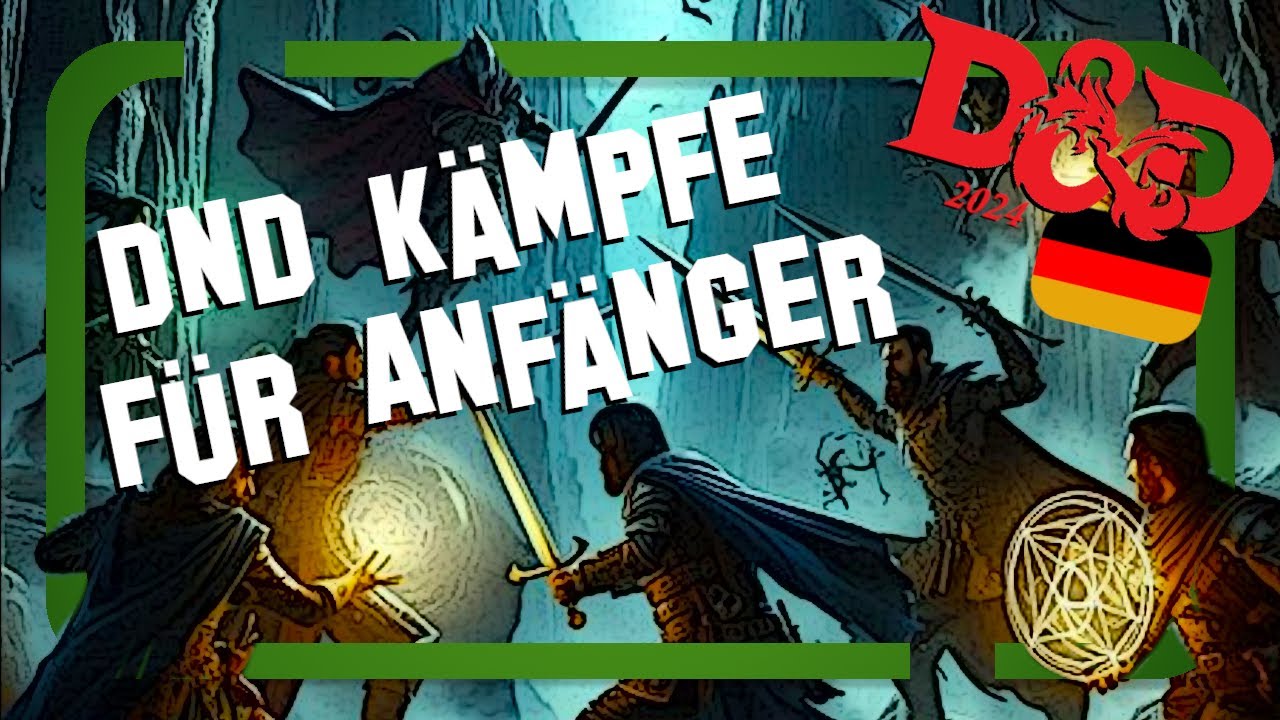 Kämpfen für Anfänger / DnD erklärt! [Dungeons and Dragons / DnD 5e]