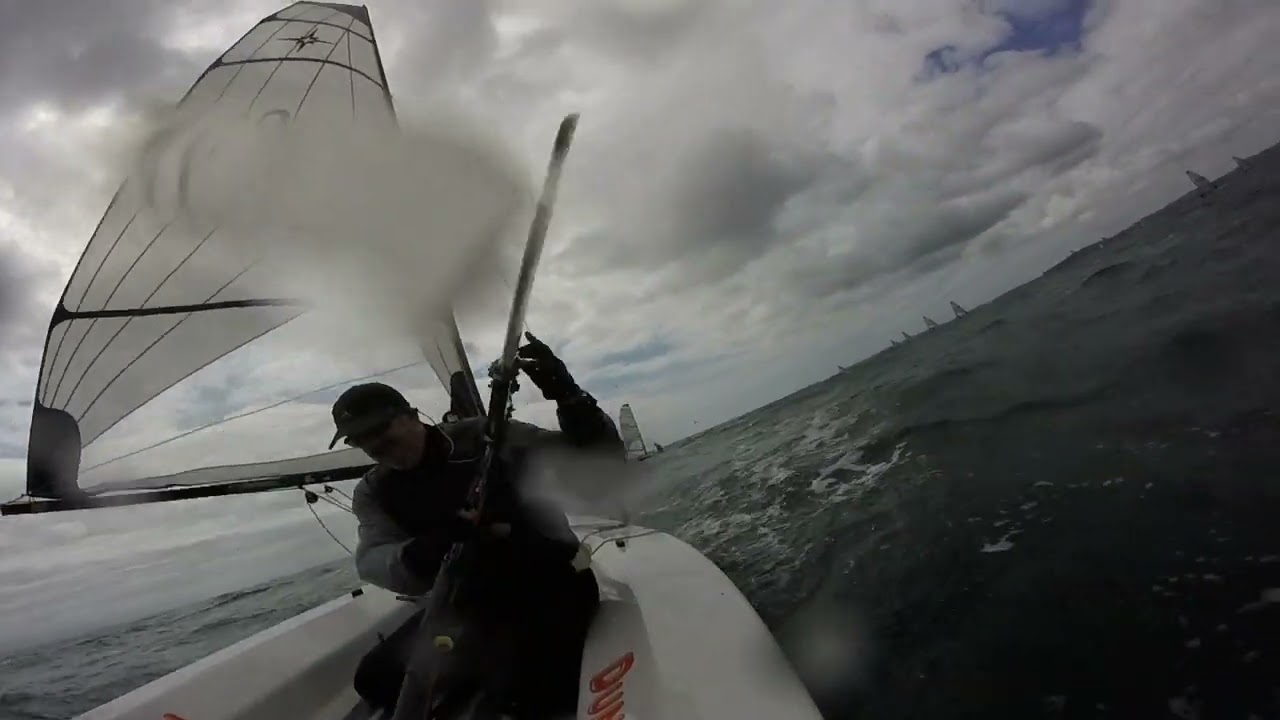 Supernova Nationals 2024   R1 Run1 Capsize and rudder off