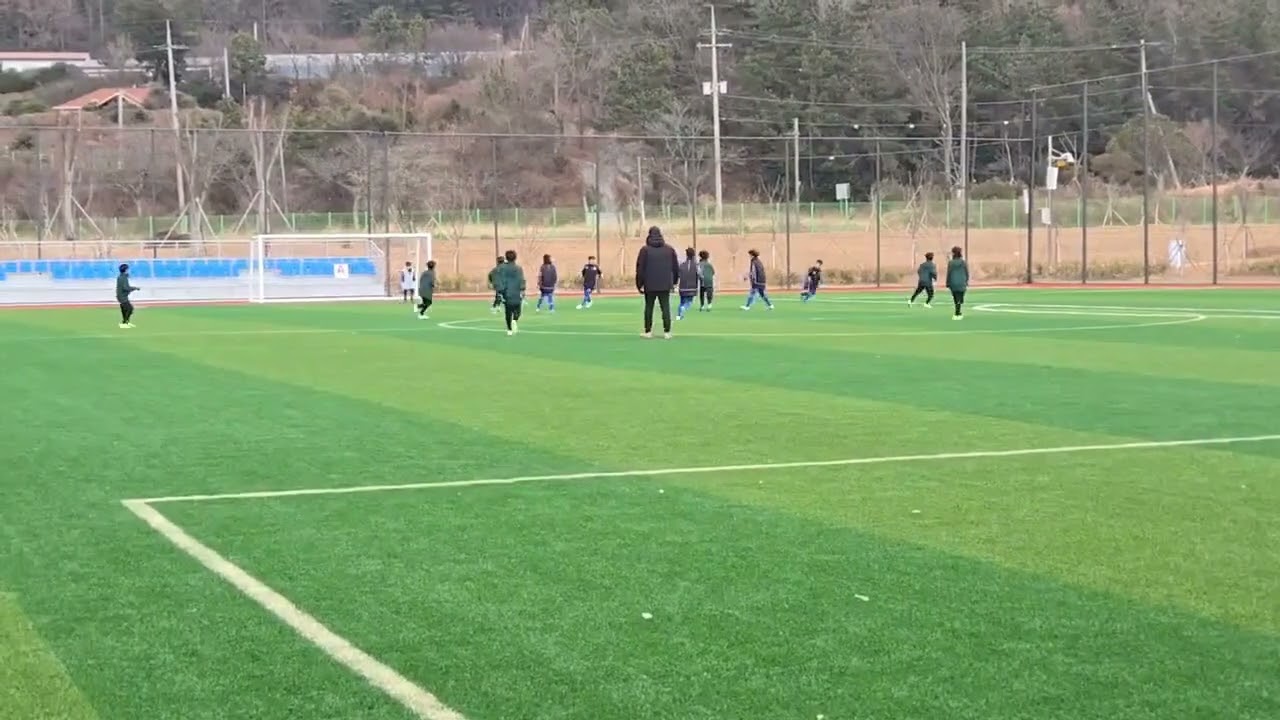 2026 해남 동계훈련 4학년 경기 후반전_비전FC vs 광주 송정서FC (26.01.23)
