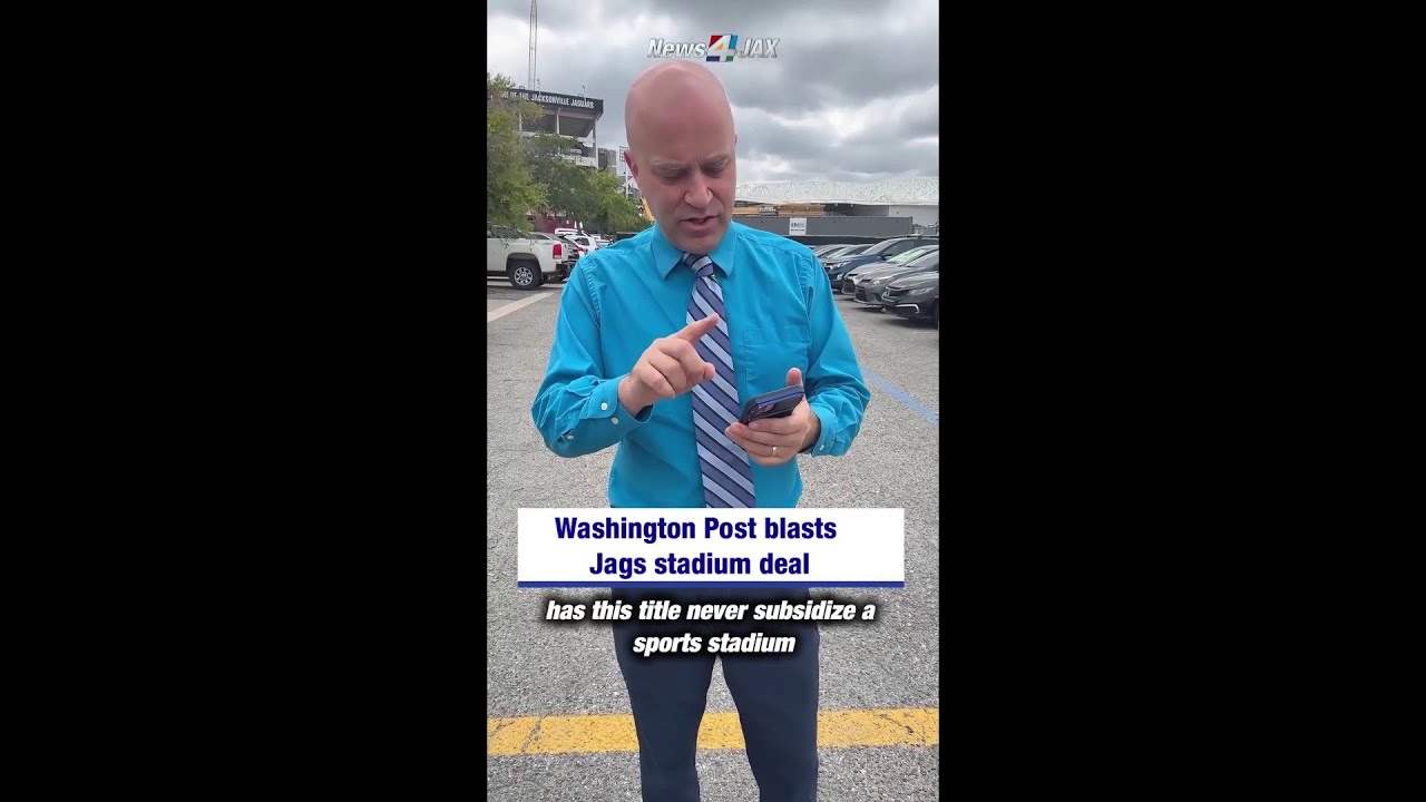 Редакционная коллегия Washington Post резко раскритиковала сделку по стадиону для команды Jaguars...