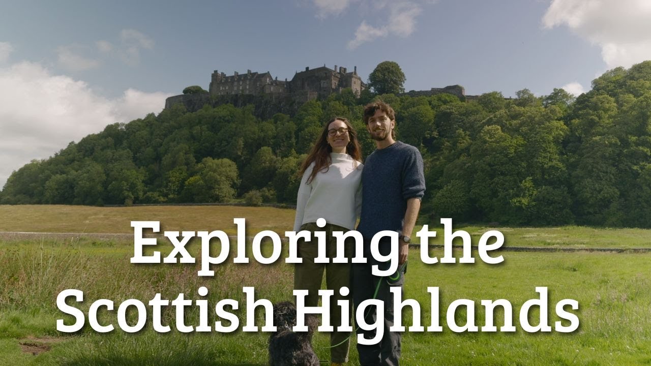 Day Trip from Edinburgh to the Scottish Highlands | silent vlog