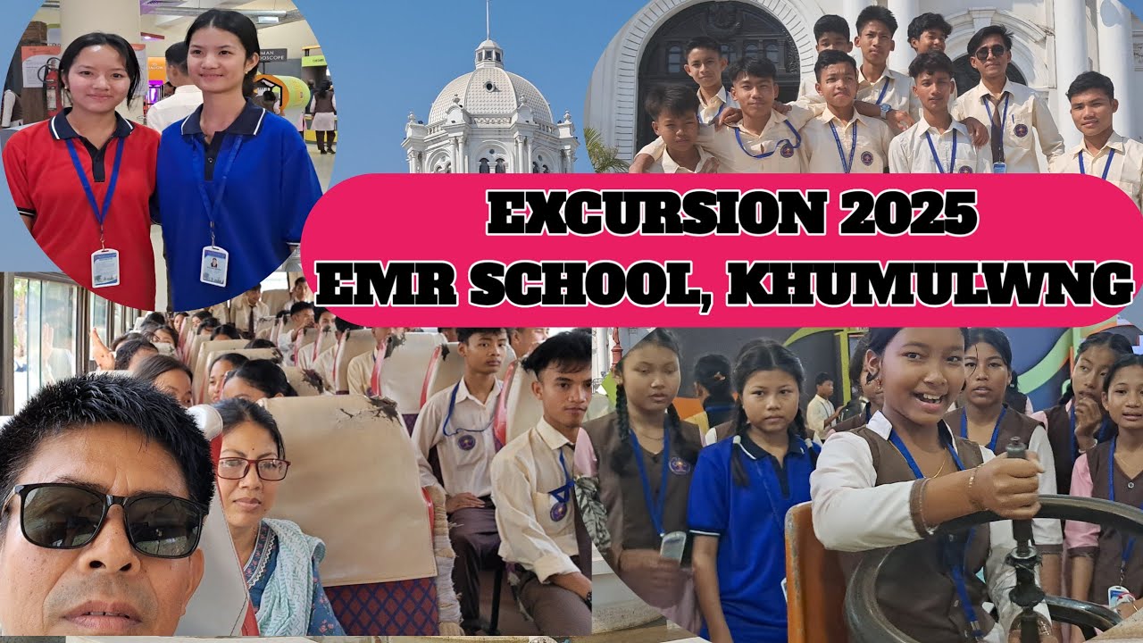 Excursion 2025 || EMR School Khumulwng || Science City || HD Borok Entertainment