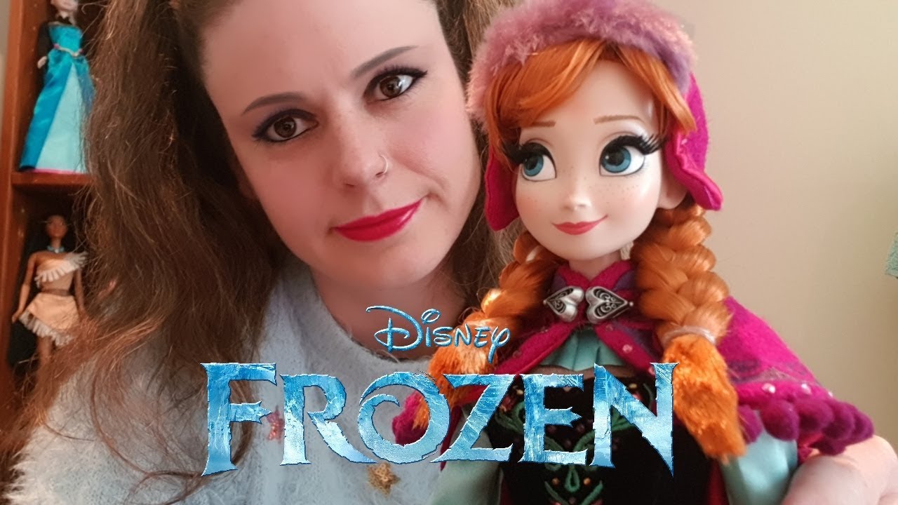 Disney Store Limited Edition 17" Snow Gear Anna Doll Review Frozen