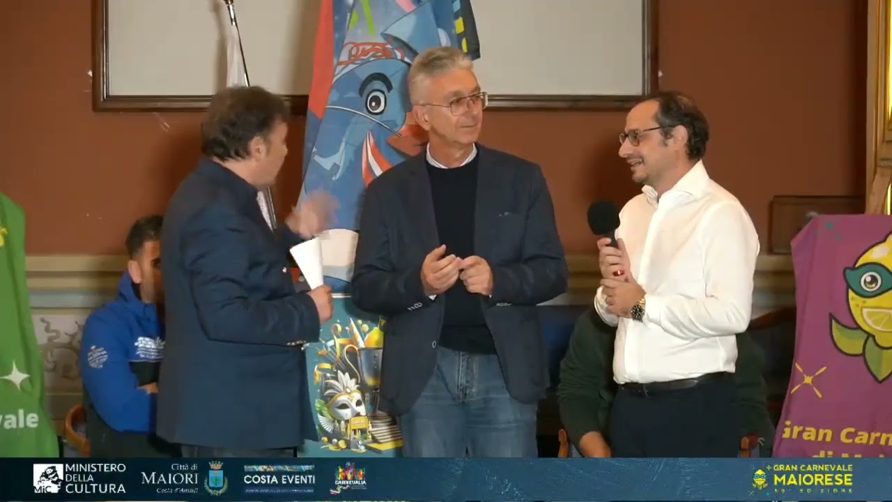50° Gran Carnevale Maiorese - Presentazione bozzetti 2024