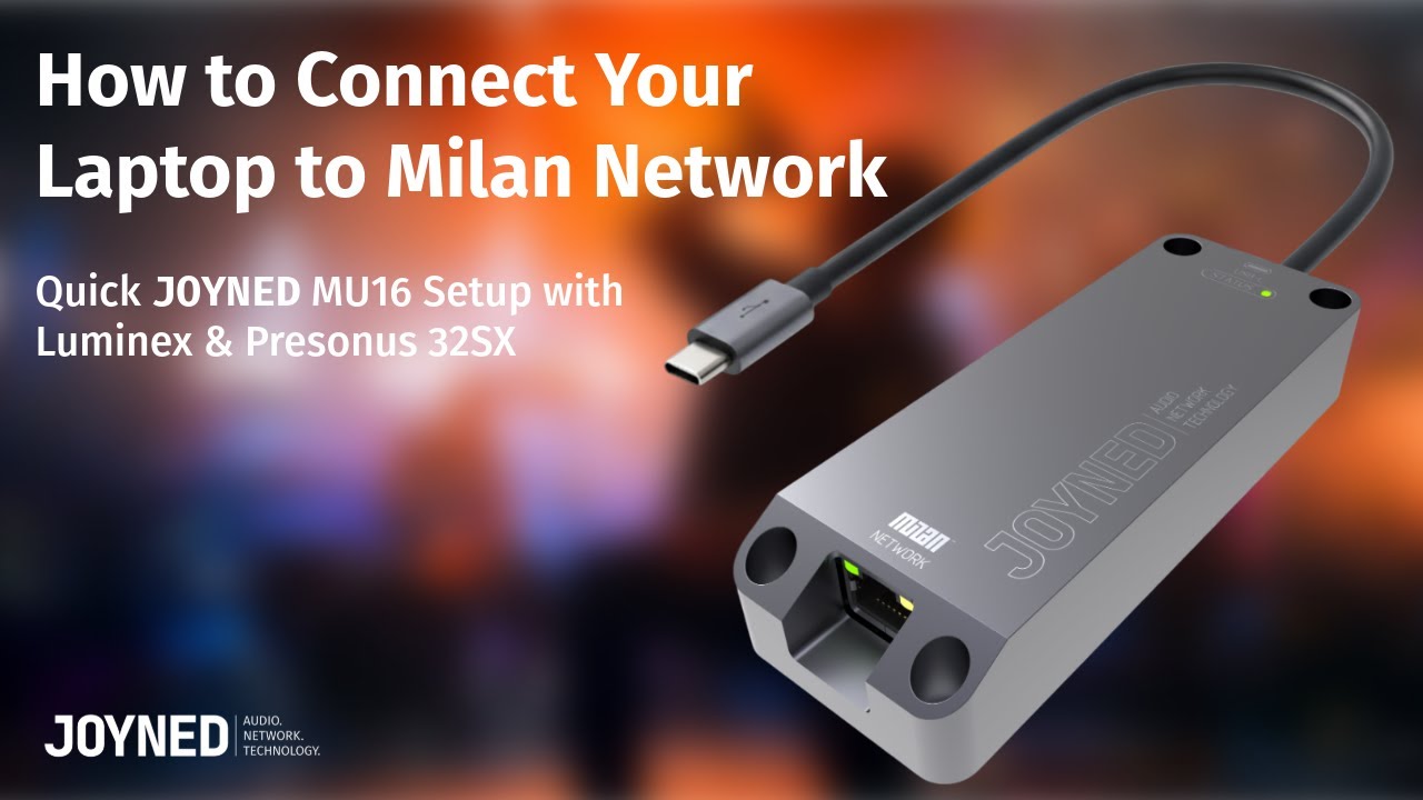 Connect Your Laptop to Milan Network in Minutes | JOYNED MU16 Quick Setup