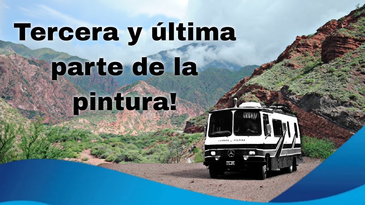 👉PINTURA TERMINADA DE NUESTRO MOTORHOME👈 Mercedes Benz 608 🚐 -Familia Viajera 🌎 (tercera parte)