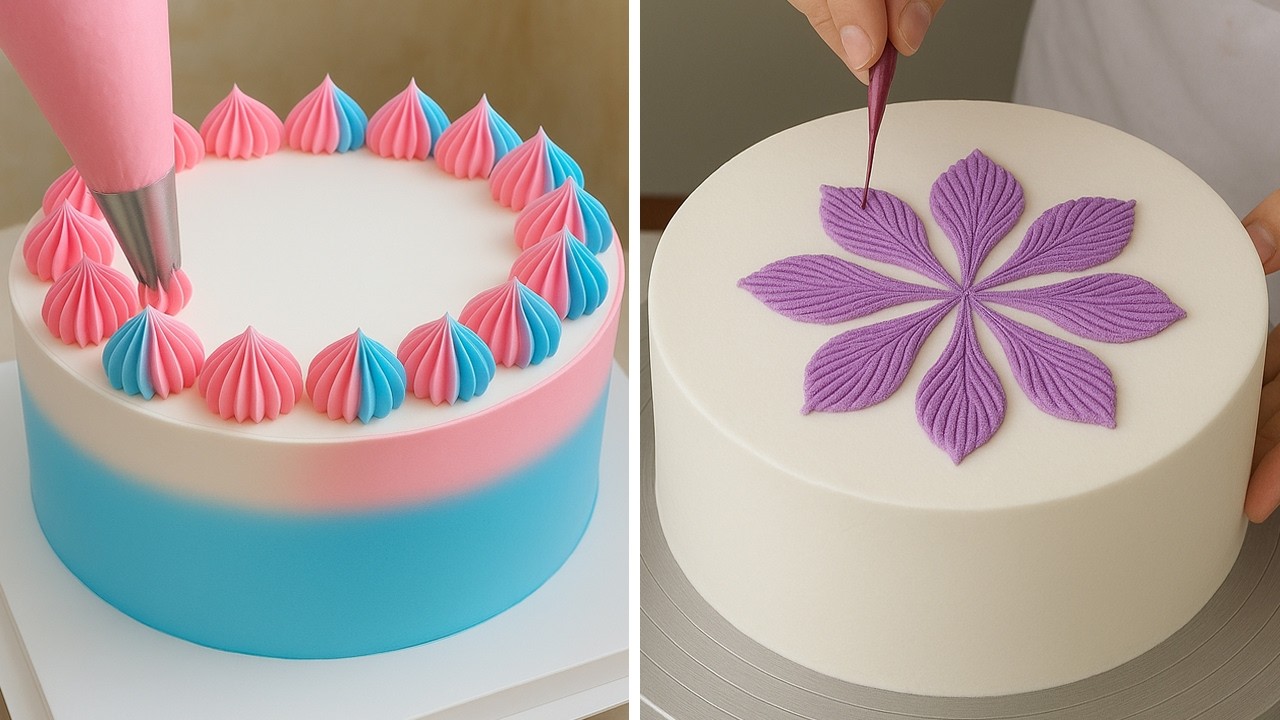 How to Make Cake Decorating for Special Event | Easy Cake Decorating Ideas | Beautiful Cake Design