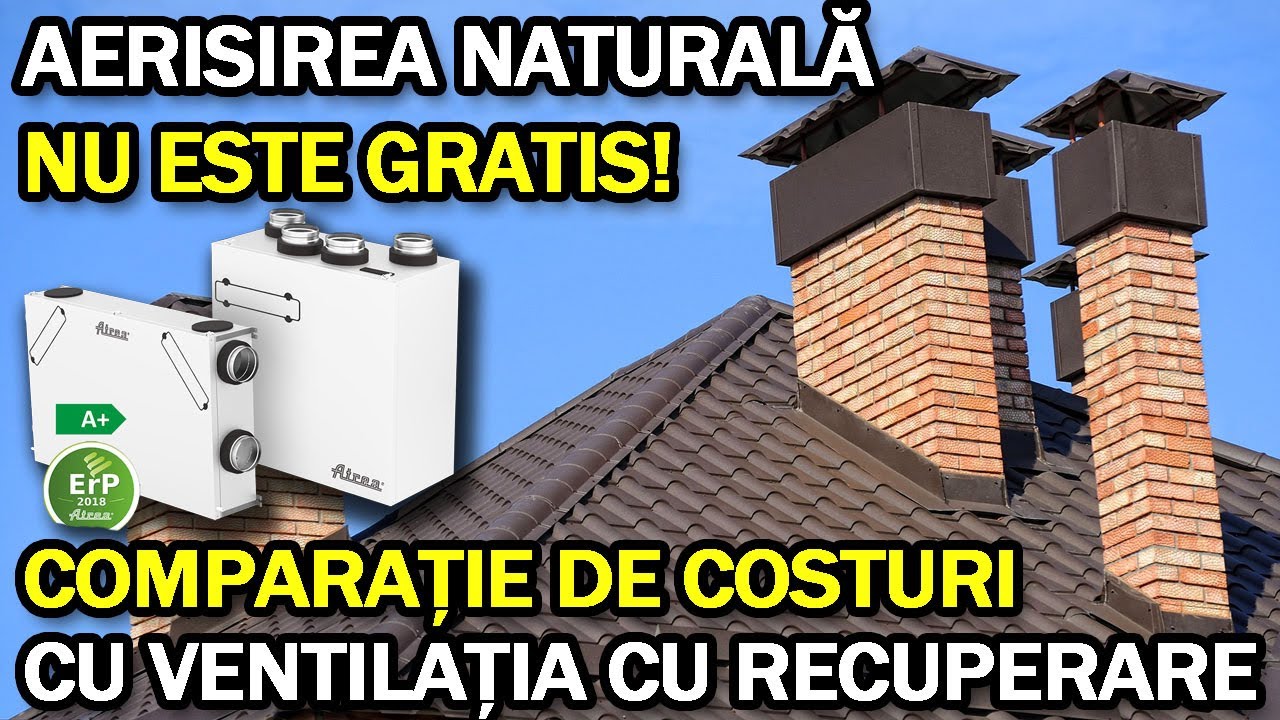 Cat te costa ventilarea cu recuperare de caldura vs aerisire naturala
