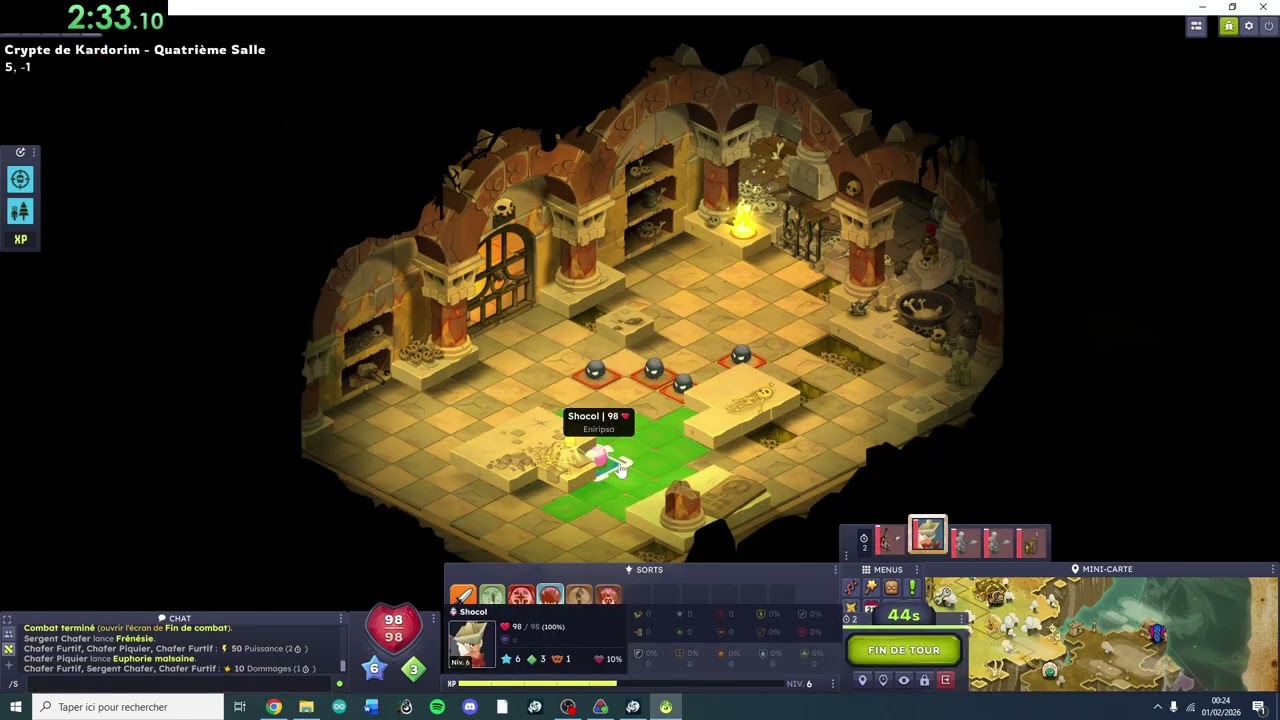 Dofus Speedrun - Dj rusher  - Kardorim - 4'03