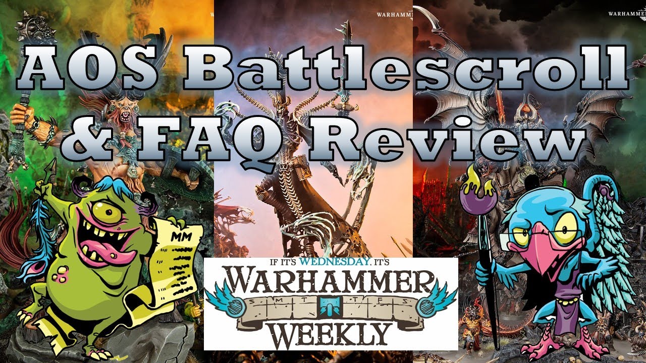 BattleScroll & FAQ Review - Warhammer Weekly 12222021