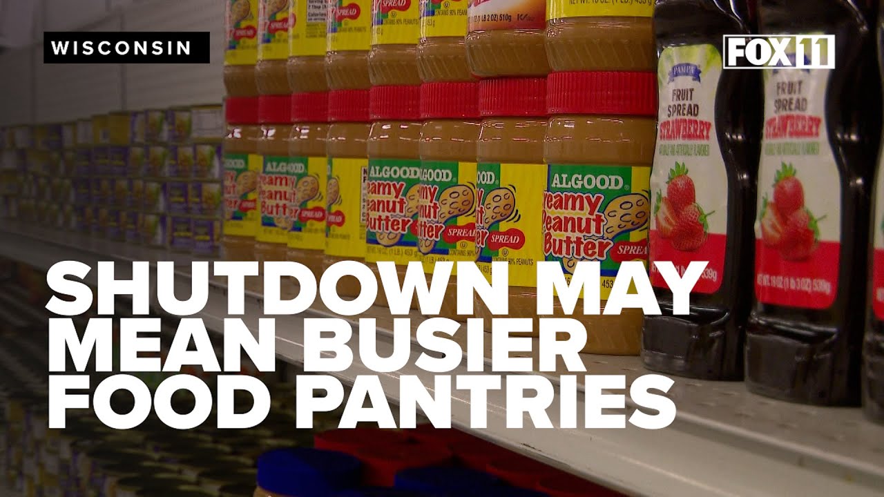 Food assistance benefits could run out during government shutdown, Wisconsin warns
