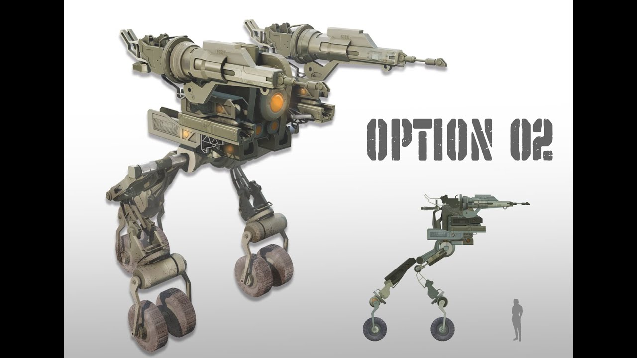 Military Mechas Design