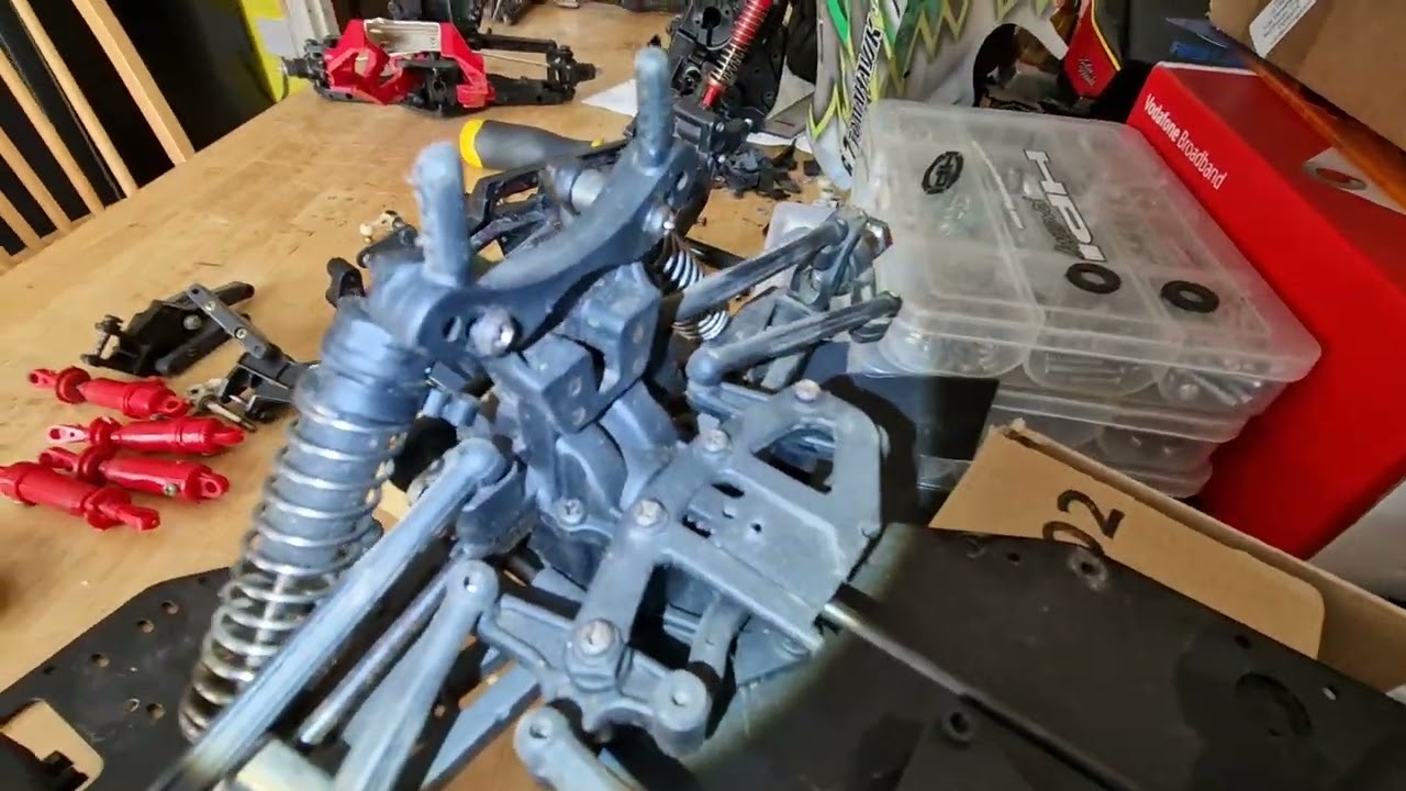 Tamiya Blackfoot ORV 2wd To 4wd Conversion PT1