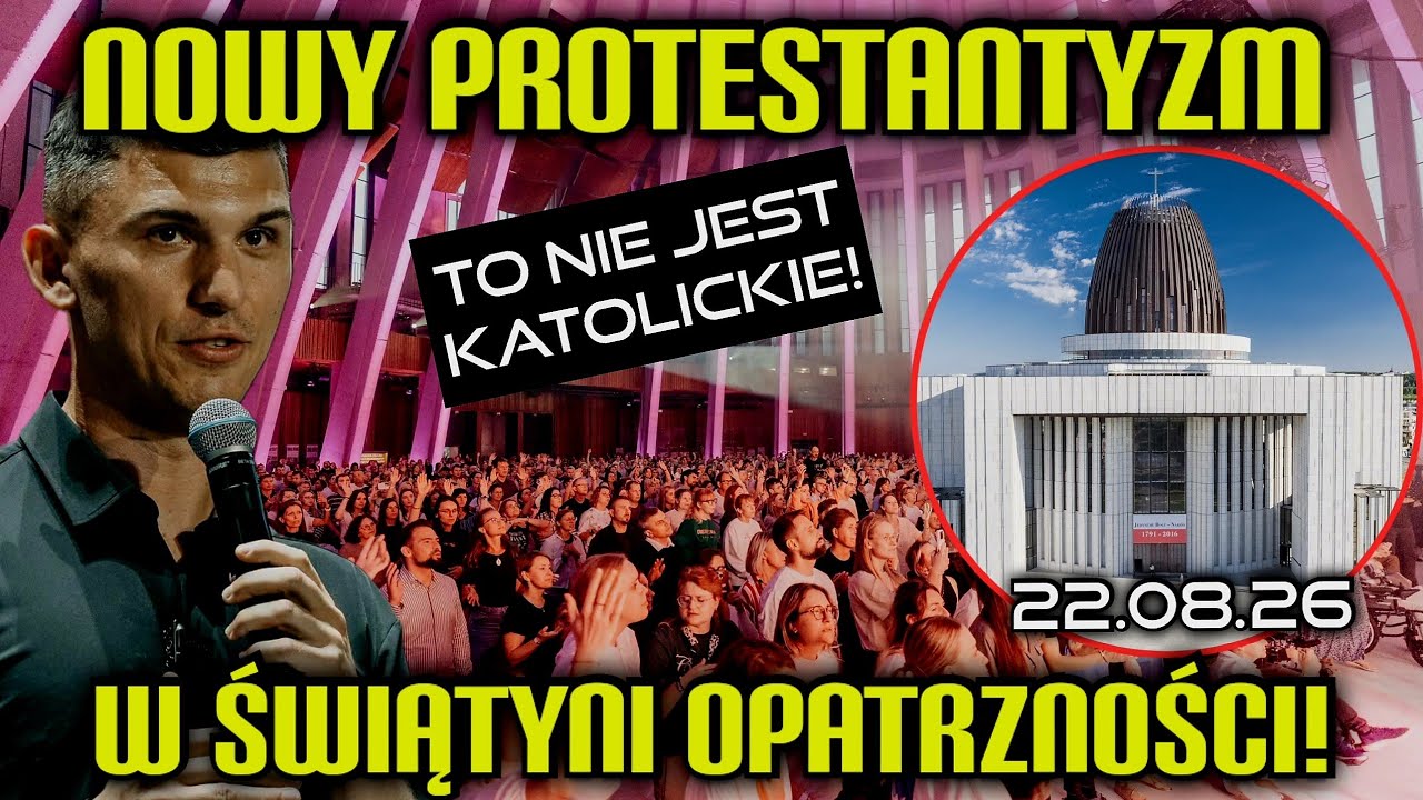 PRZERAŻAJĄCE SŁOWA MARCINA ZIELIŃSKIEGO PRZED ŚWIĄTYNIĄ OPATRZNOŚCI|NOWY PROTESTANTYZM#mszatrydencka
