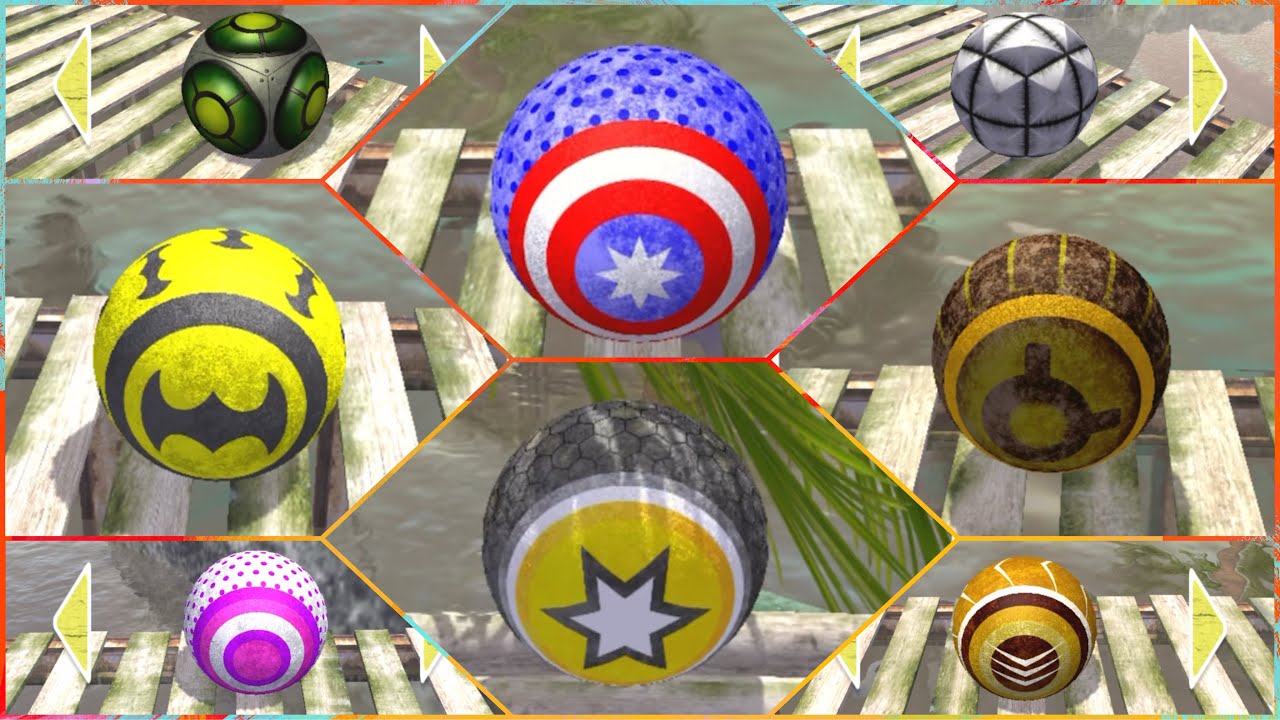 ROLLANCE : BALLS ADVENTURE GAME - PLAYING WITH FABULOUS 8 BALLS - LEVEL 2141 TO 2149