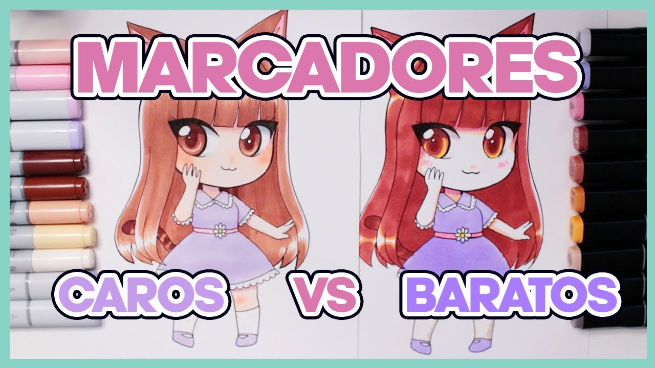 MARCADORES BARATOS vs CAROS!