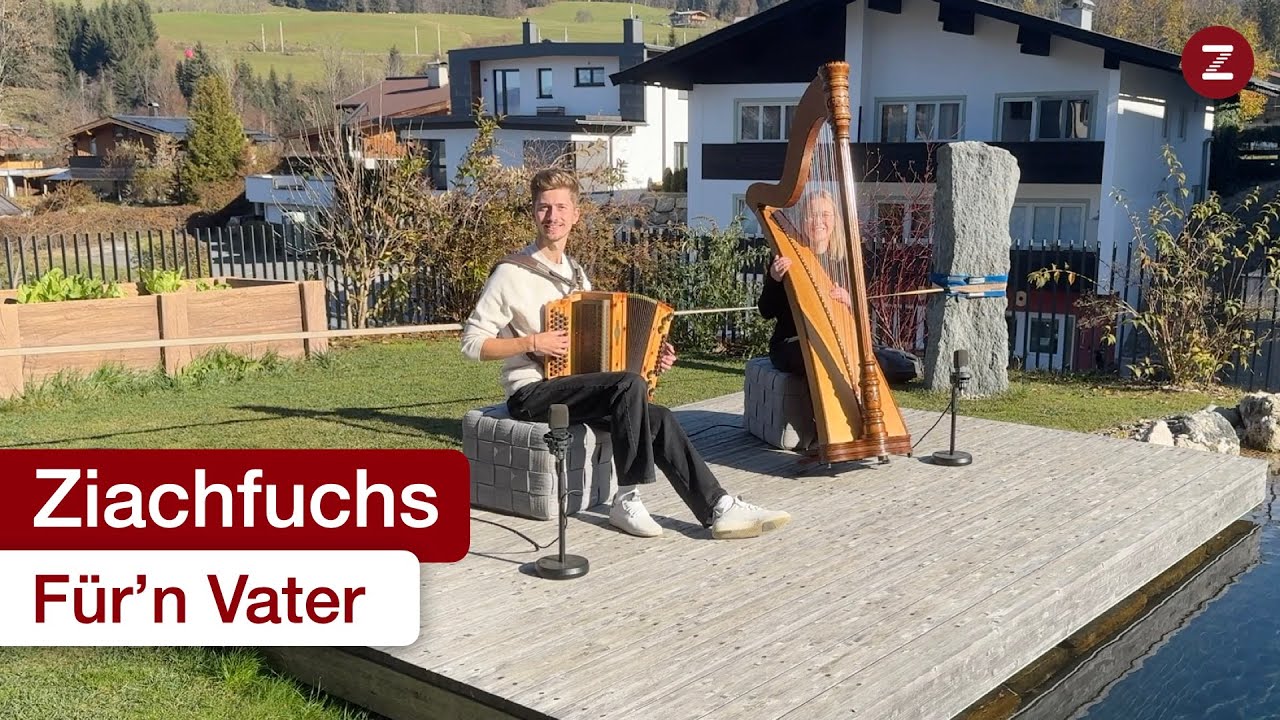 Für'n Vater - Steirische Harmonika & Harfe 😀☀️