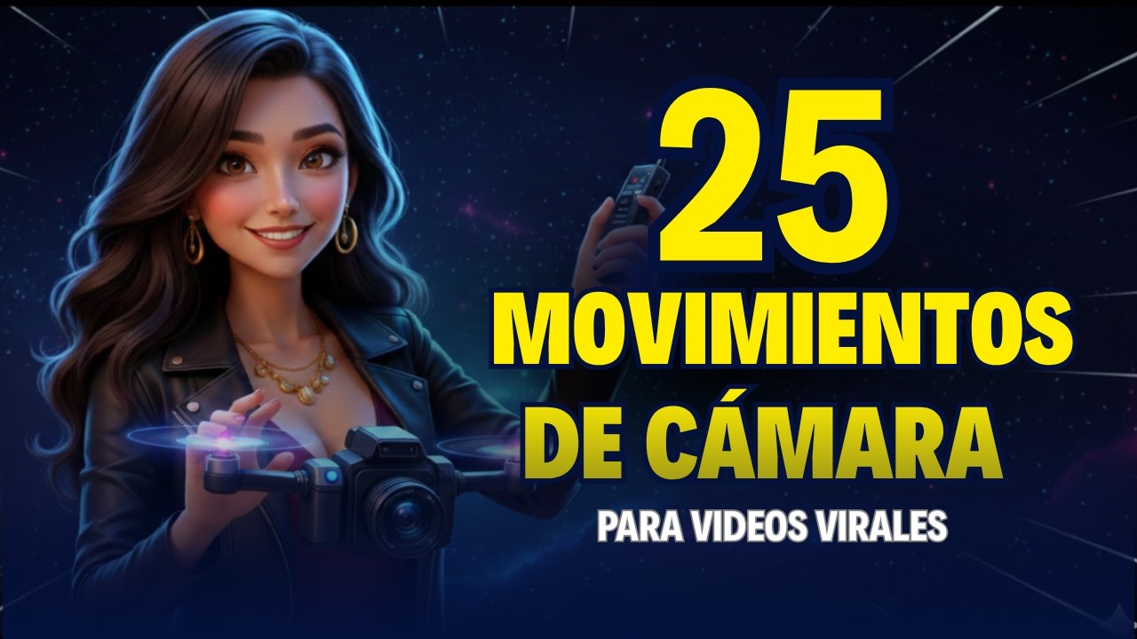 25 Movimientos de Cámara con GROK que Harán Virales tus Videos| PROMPTS GRATIS
