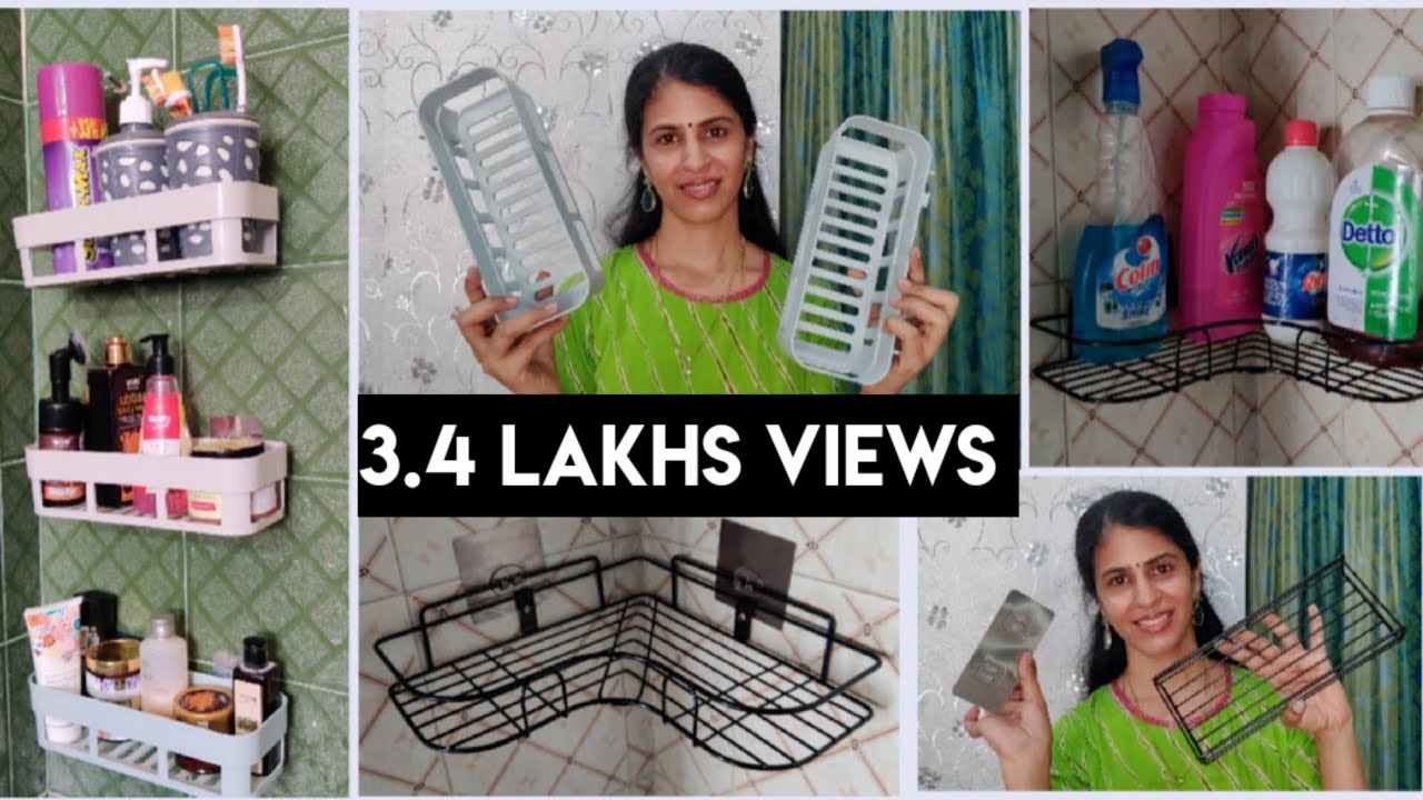 வாடகை வீட்டில் எப்படி organize பண்ணலாம்😱😁 Rental friendly organizers for home|Best organizers meesho