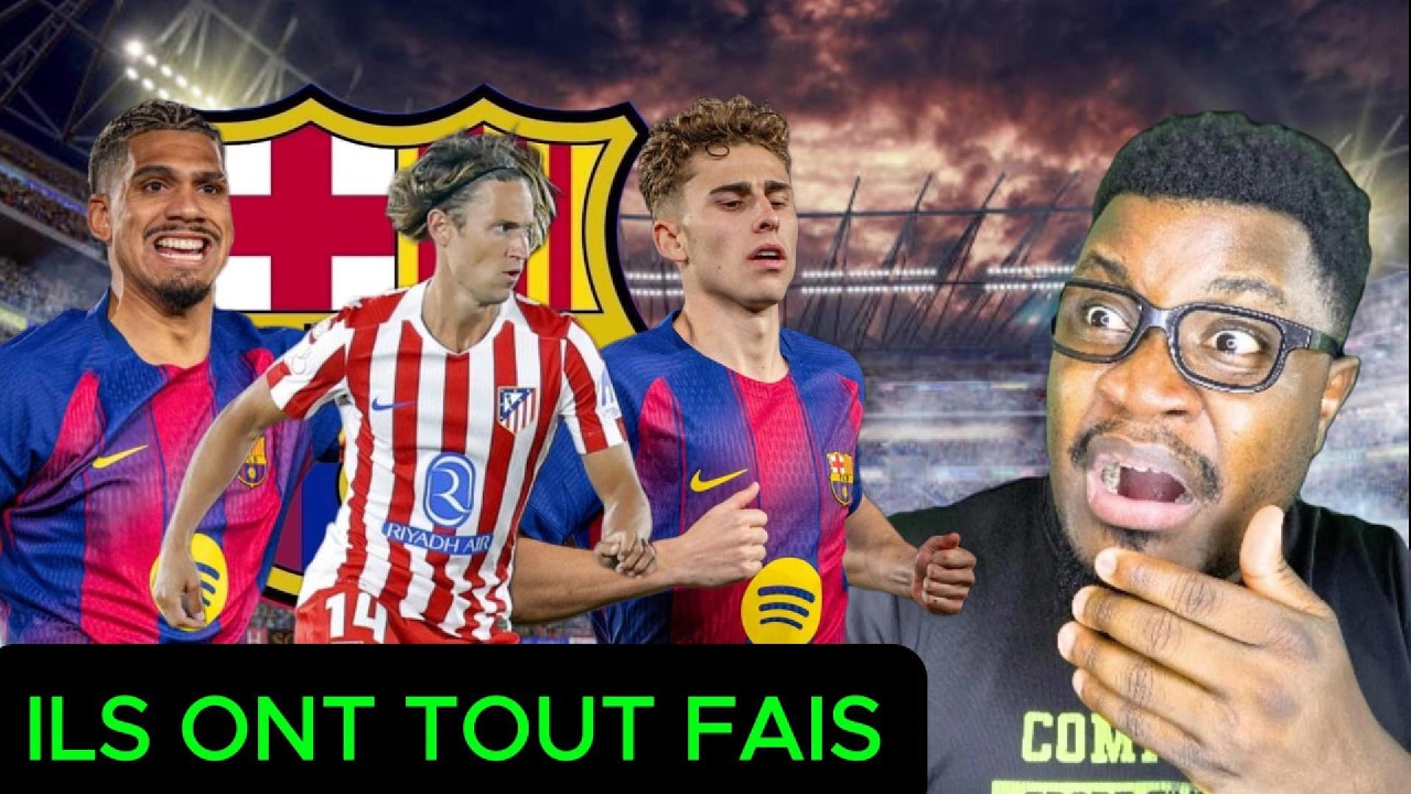 Le Barça a tout donné… 💔 | Match héroïque face à l’Atlético !