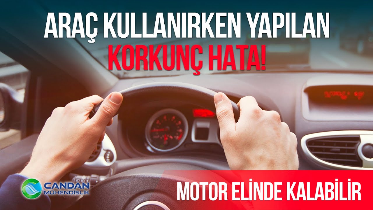 KORKUNÇ HATA ; MOTORU ELİNE ALABİLİRSİN ; BU HATAYI YAPMA