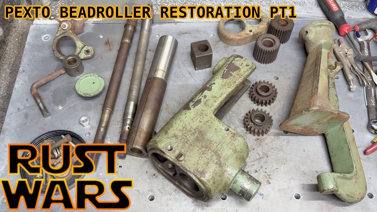 PEXTO Crusty Bead Roller Restoration Pt 1 – Disassembly, Cleaning & Inspection