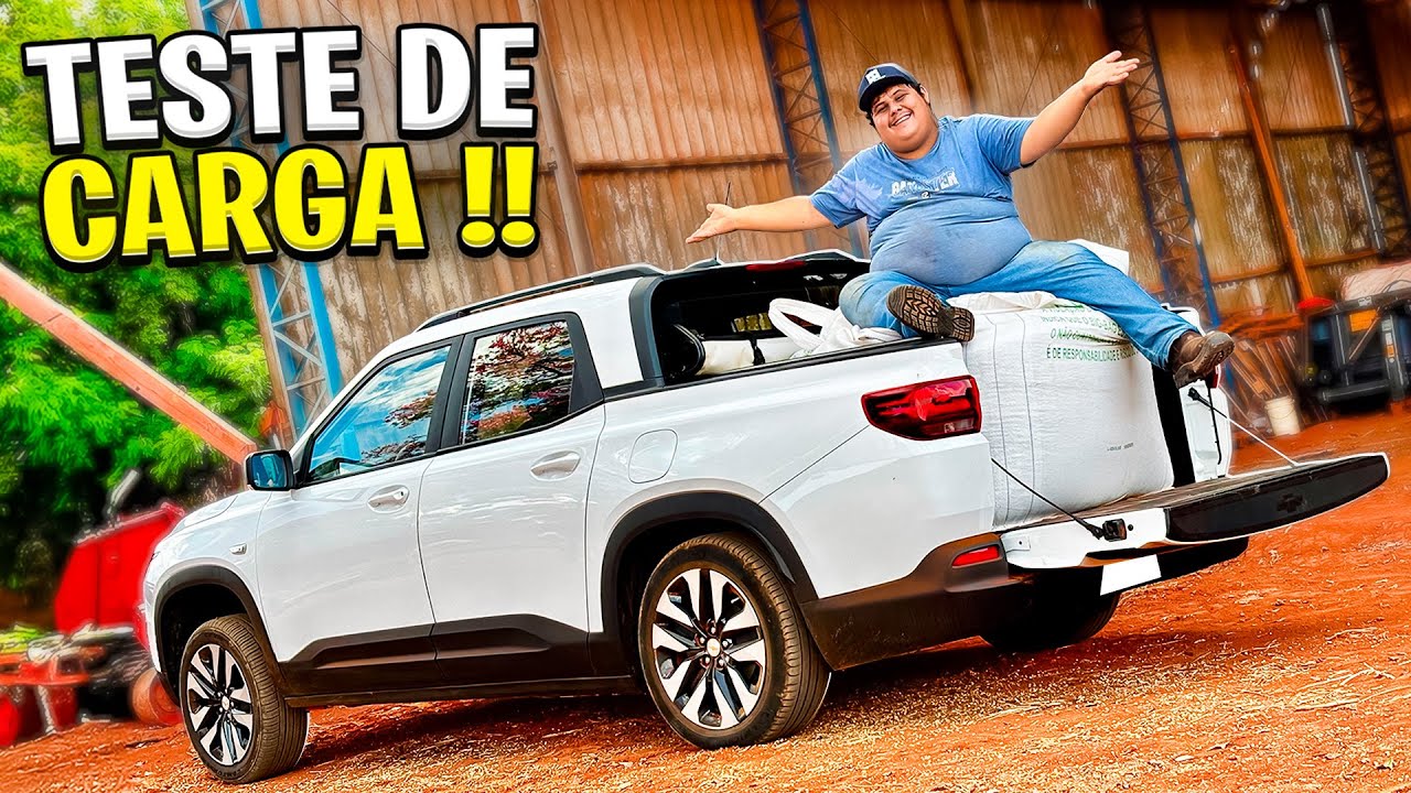 Teste de Carga EXTREMO na Nova Chevrolet Montana! Será que Aguenta? 🚗