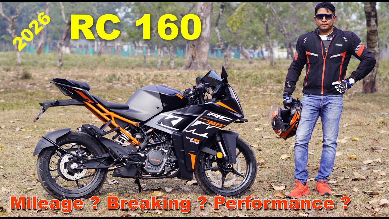KTM RC160 Detail Ride Review Mileage Bereaking Performance, is it Better than R15 or RC 200?