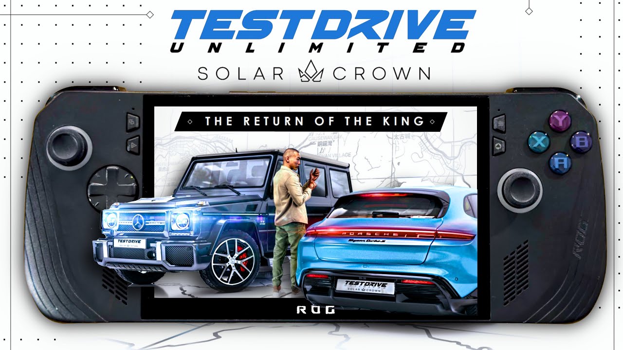 ROG Ally X: Test Drive Unlimited Solar Crown | Performance