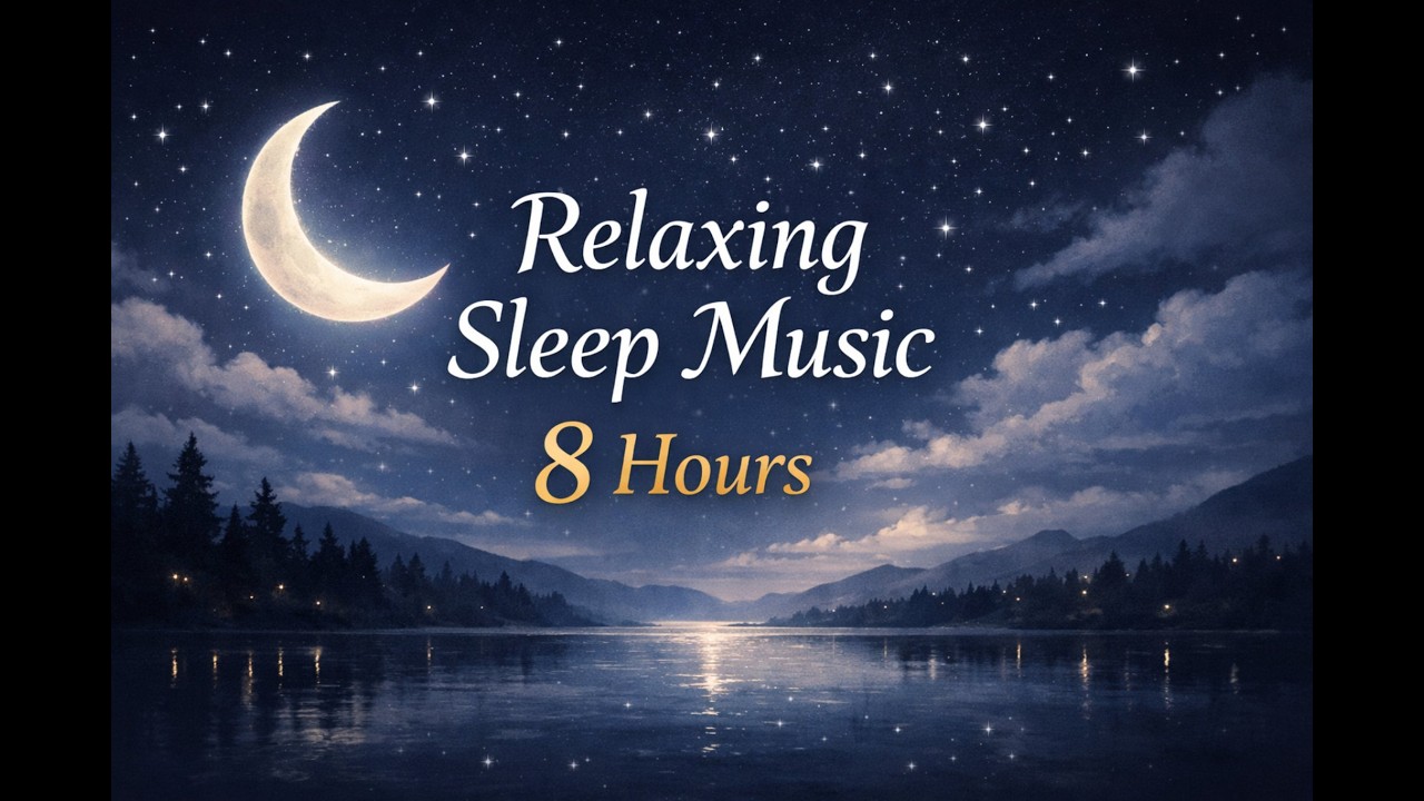 【8時間】静かな夜に寄り添う睡眠BGM｜考えすぎた心をそっと休ませる音楽