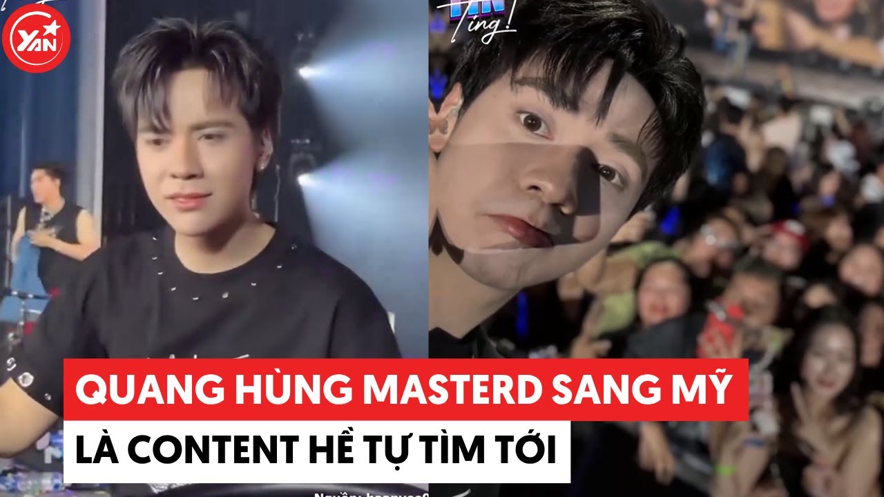 Quang Hùng MasterD sang Mỹ là content hề tự tìm tới, bốc trúng 