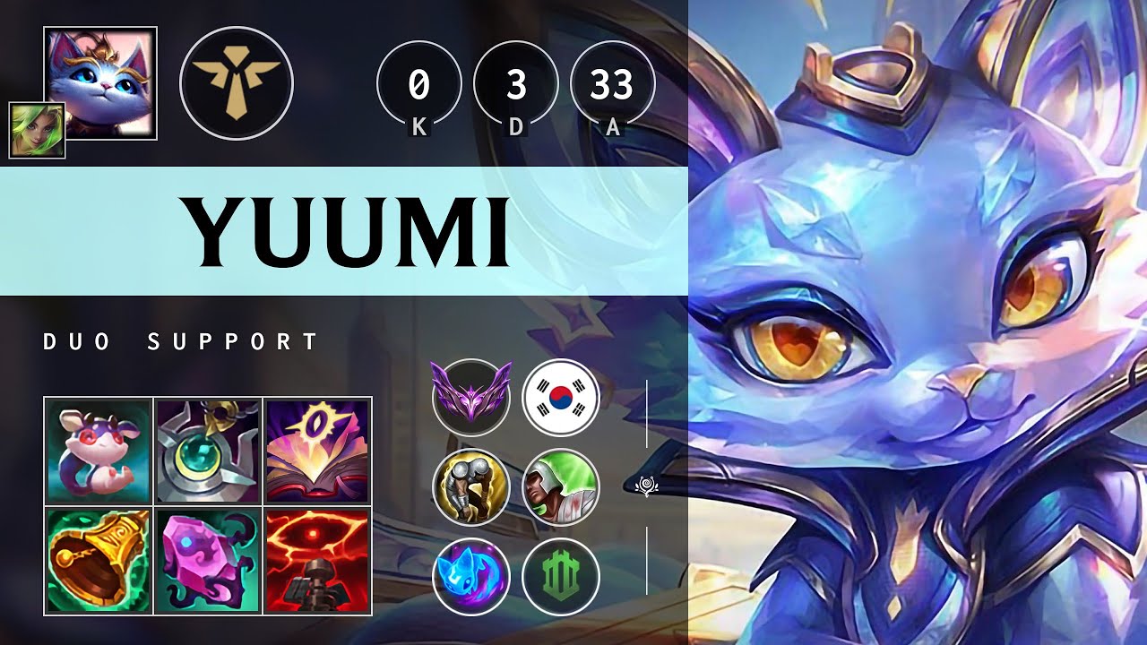 Yuumi Support vs Singed: Shield Maker - KR Master Patch 14.23