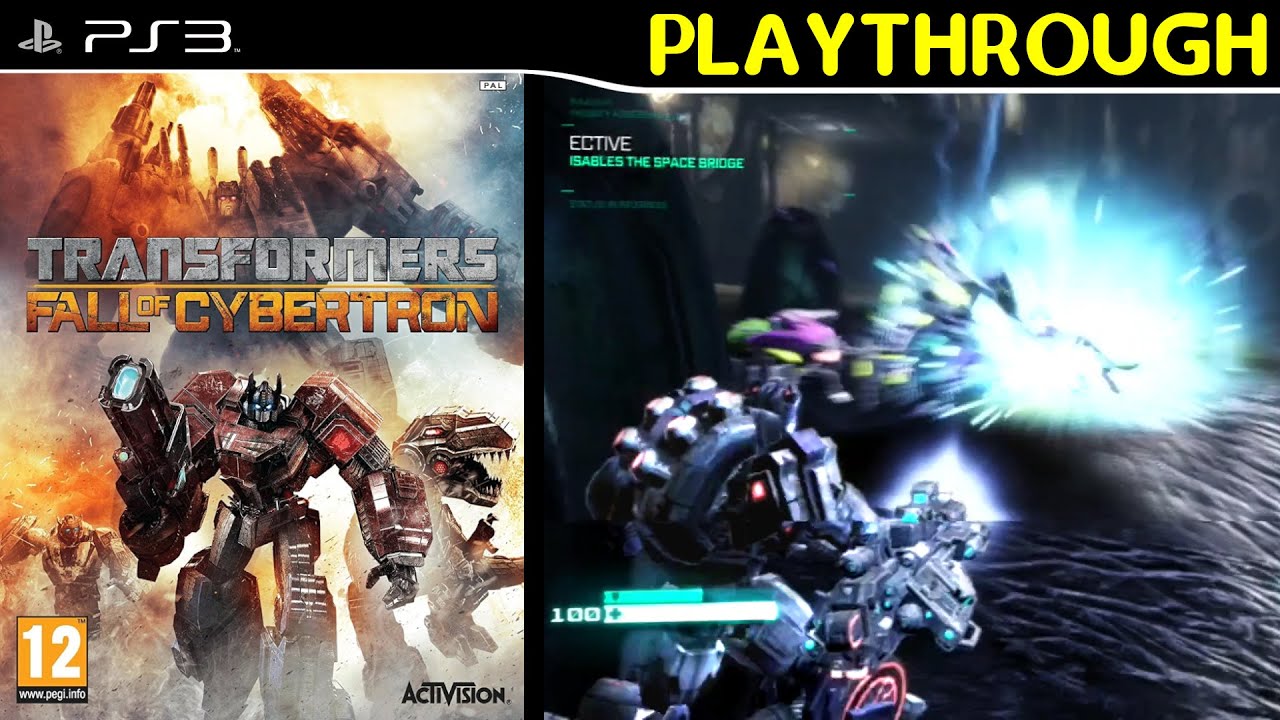Transformers: Fall of Cybertron (PS3) - Playthrough - (1080p, original console) - No Commentary