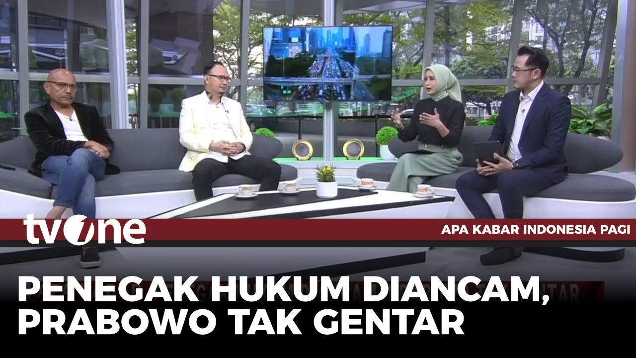 Penegak Hukum Diancam, Prabowo Tak Gentar | AKIP tvOne