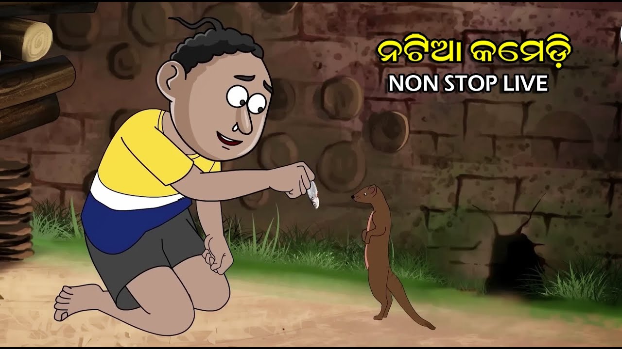 Natia Comedy Live 13 || Utkal cartoonworld's Live broadcast