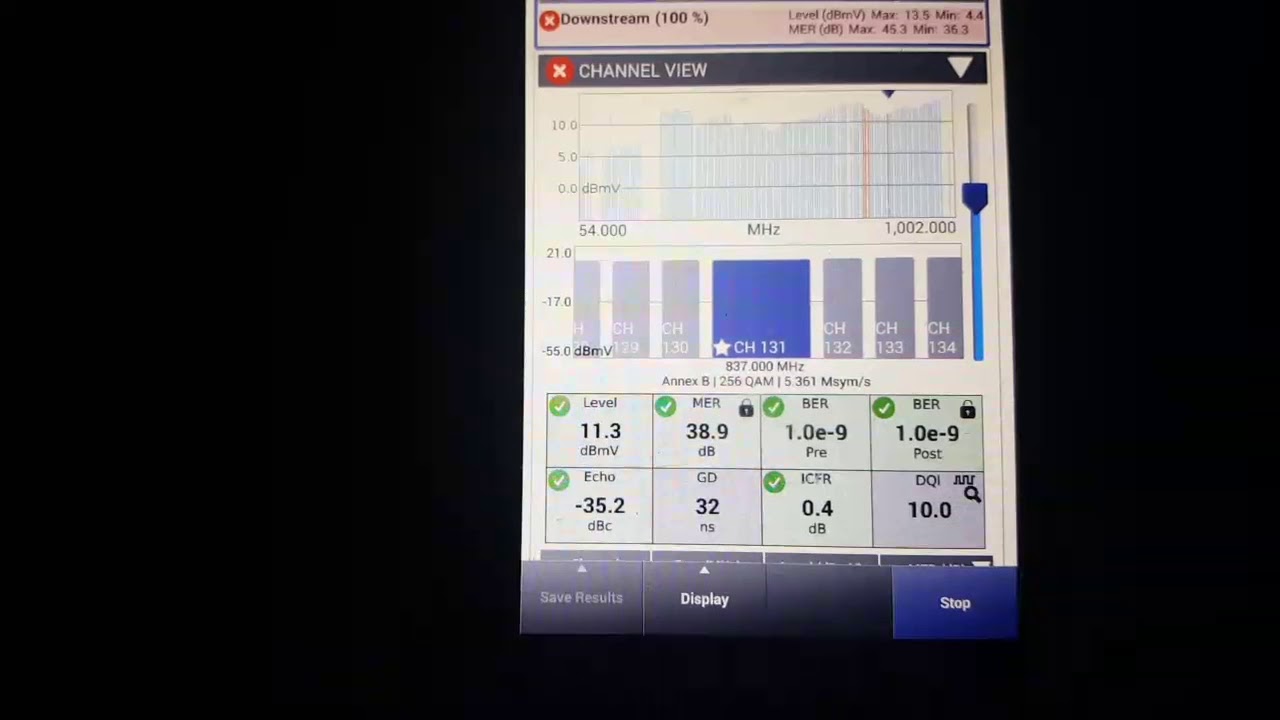 Troubleshooting with Viavi Channel Check