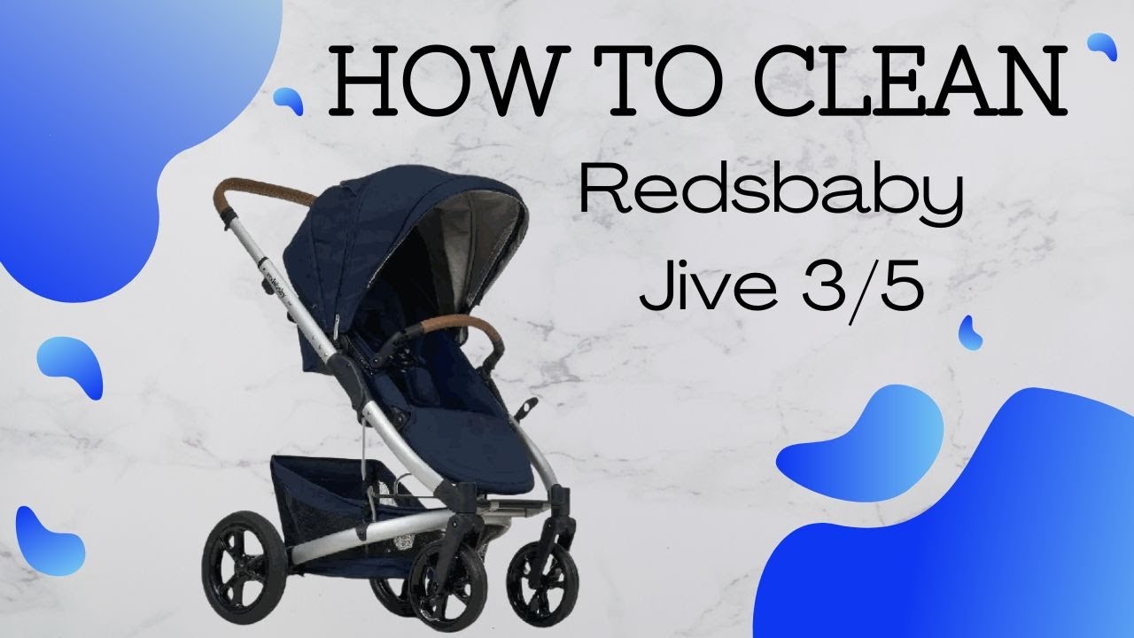Как стирать Redsbaby Jive 3 и 5 (снять и надеть тканевые элементы)