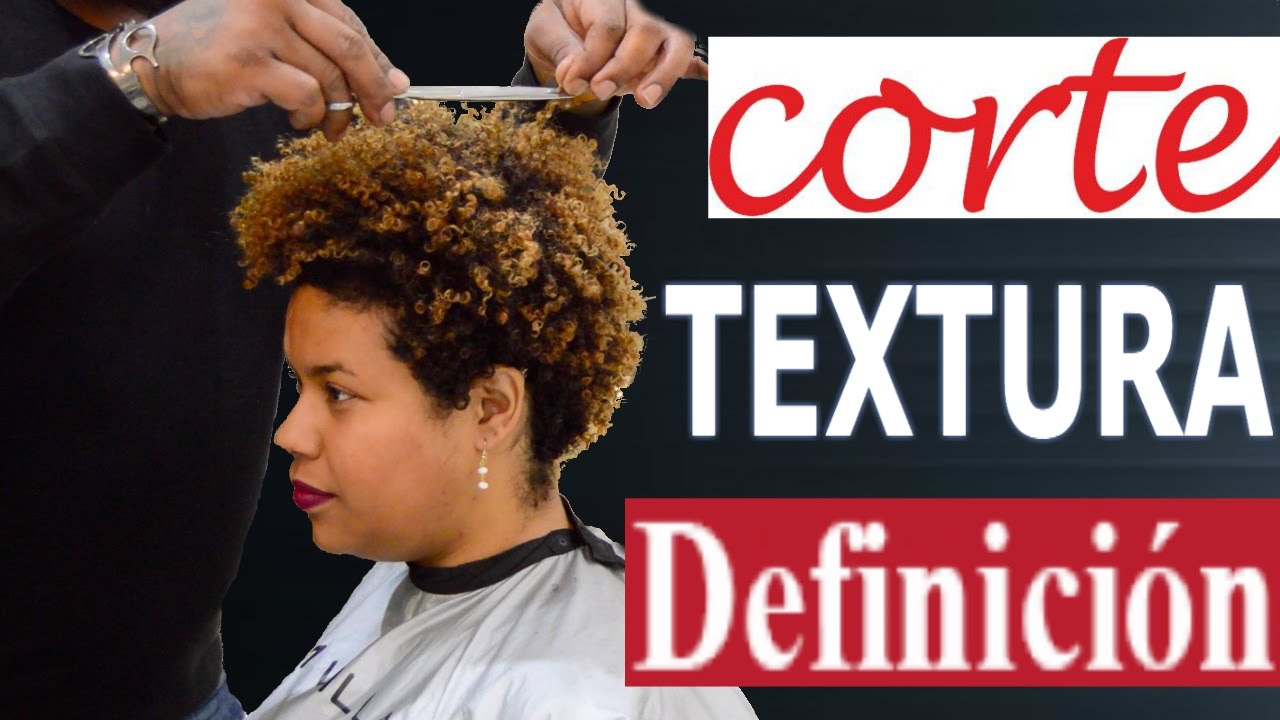 Corte, textura y definición en cabello afro / TUTORIAL