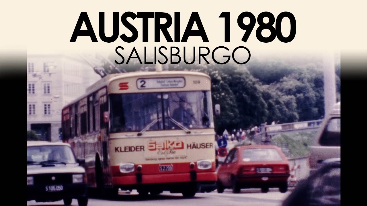 Archive footage of Salisburgo in the 1980s | Austria home movie film
