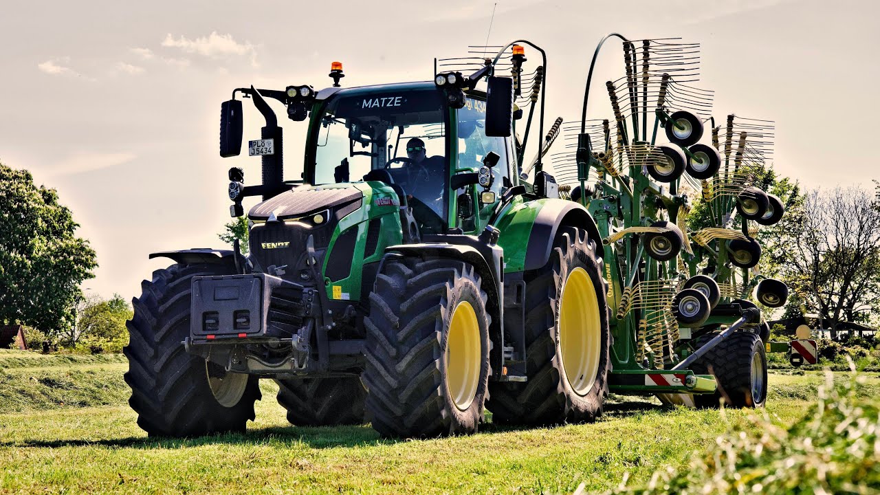 Neuer FENDT 620 Vario beim LU BLUNK 🤩 - Schlagkräftiges Schwaden im ersten Schnitt (4K)