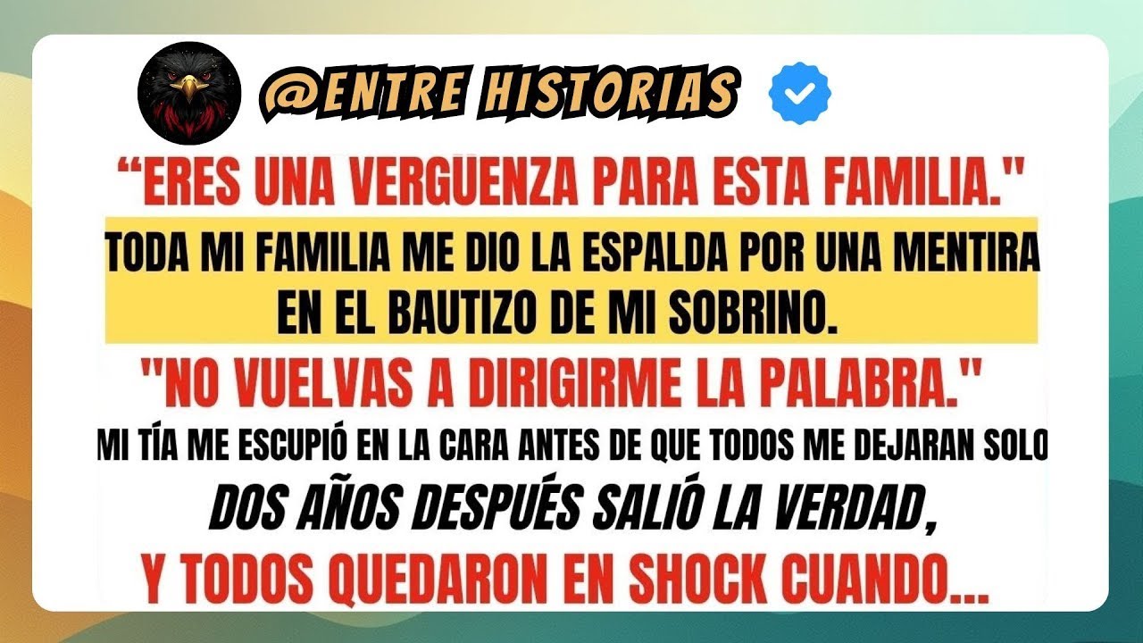 Toda mi familia me dio la espalda por una mentira en en el bautizo de mi sobrino Dos años después...