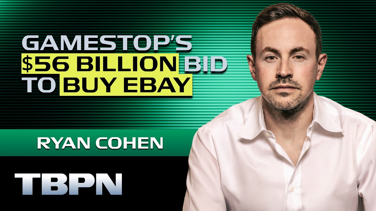 ПОЛНОЕ ИНТЕРВЬЮ: Райан Коэн из GameStop о том, почему он покупает eBay