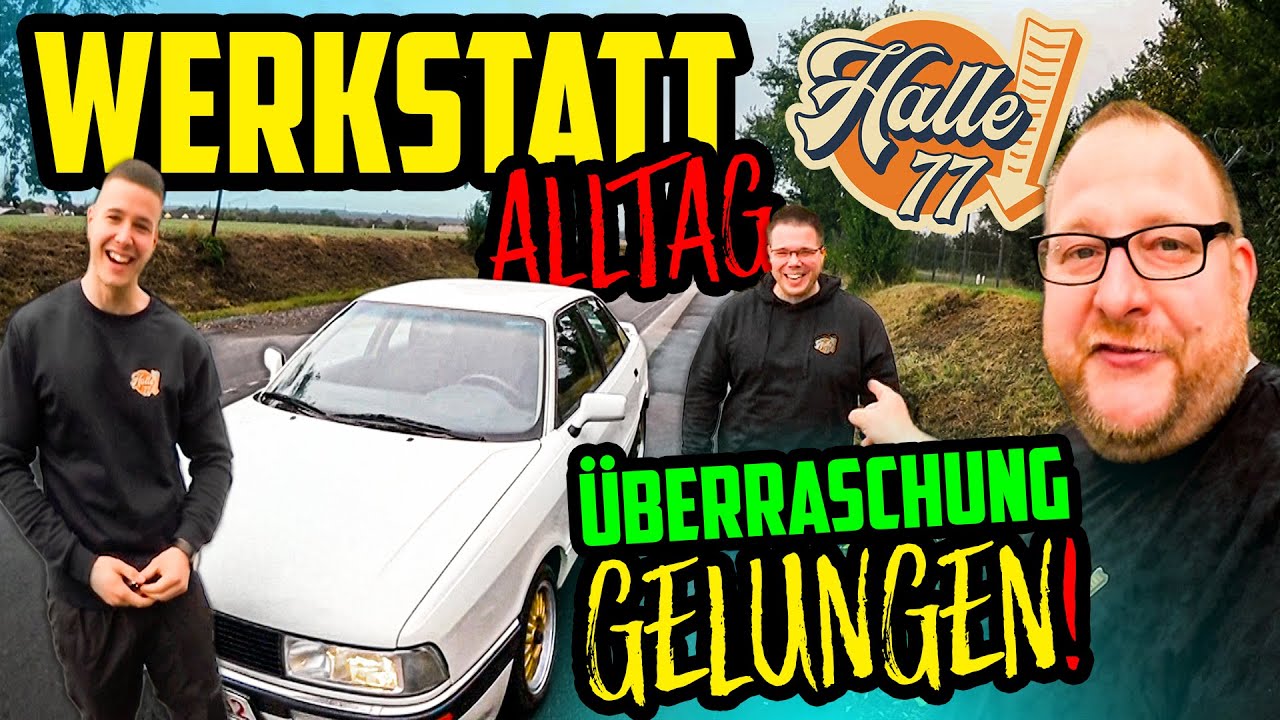 Emotionaler BESUCH! - Werkstattalltag Halle77 - Marco nimmt EUCH mit!