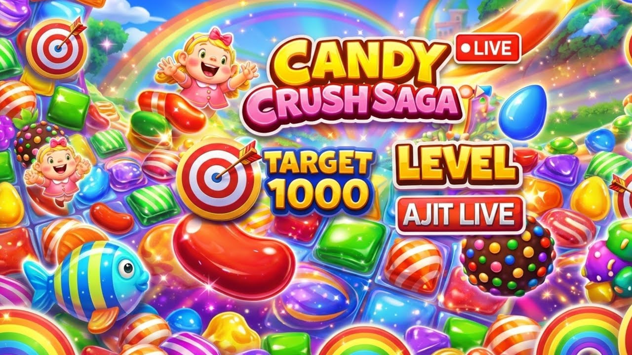 🔴 LIVE Candy Crush Saga | Ultimate Level Challenge 😎