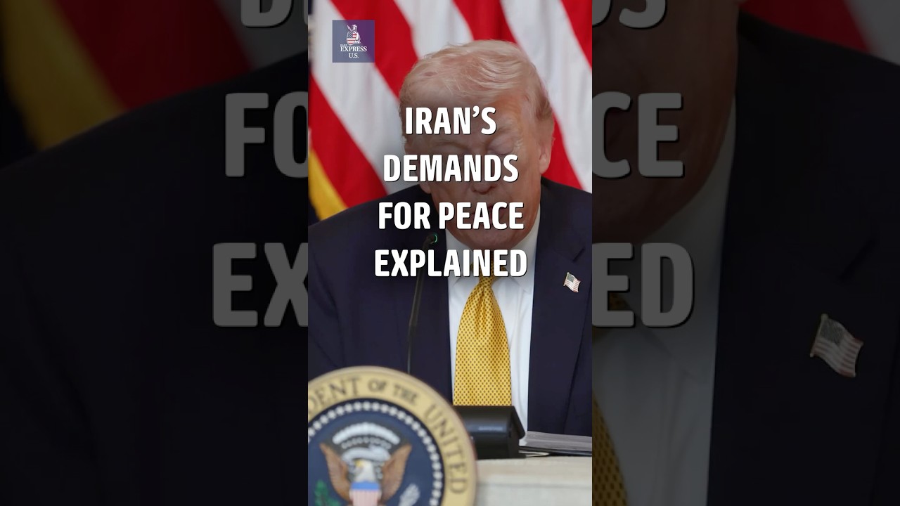 Iran's Terms for Peace Deal Explained  #news #politics #trump #iran #iranwar #israel #military
