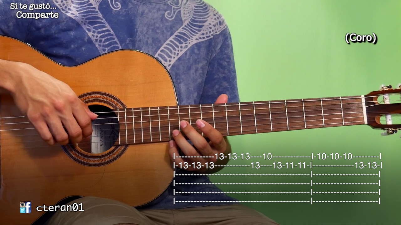 Felices los 4 - Maluma Tutorial/Cover Guitarra